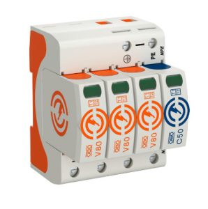 Thiết bị cắt sét V80-3+NPE-280 – Type 1+2 – 12.5kA, nguồn 3 pha